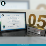 Emiza Certificate